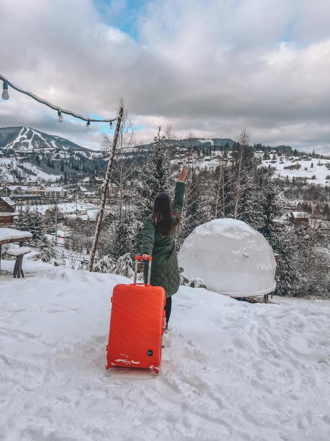 Готель Slavskoglamping Екстер'єр фото